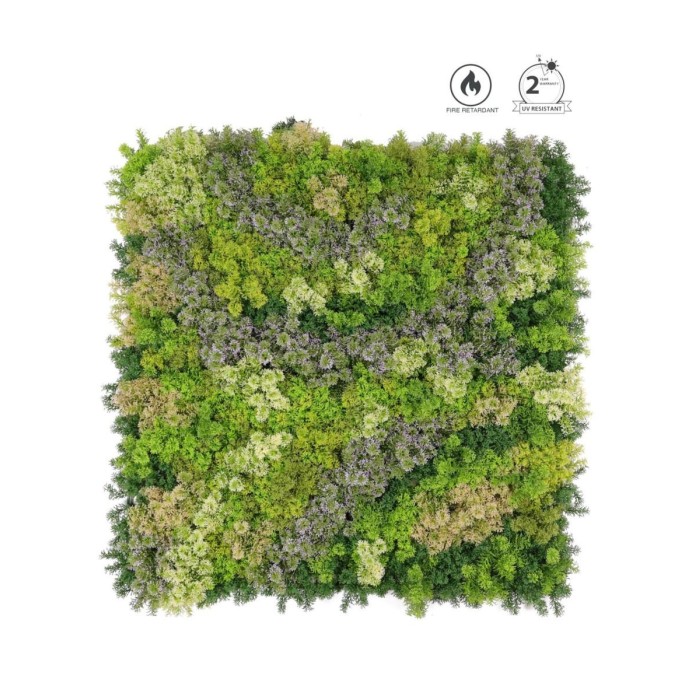 TAPPETO ERBOSO CM100X100 MULTICOLOR